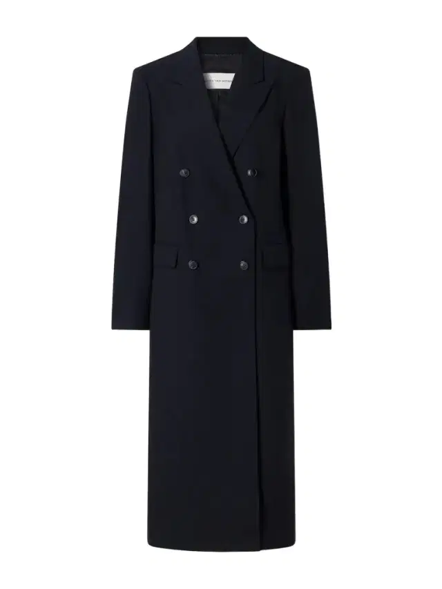 Dries Van Noten Double-breasted Wool Coat