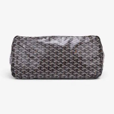 goyard Goyard Saint Louis Black Goyardine Coated Canvas Tote Bag by The Solist | Thumbnail 6