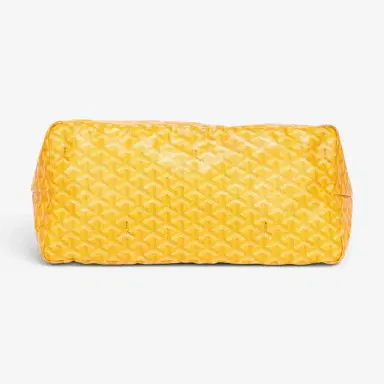 goyard Goyard Saint Louis Yellow Goyardine Coated Canvas Tote Bag by The Solist | Thumbnail 6