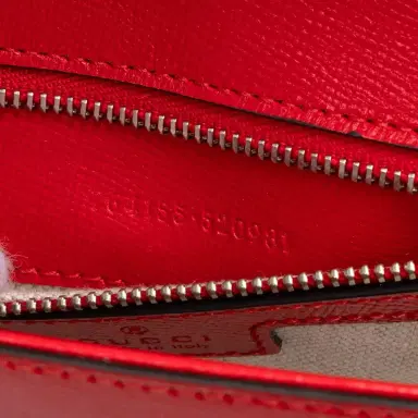 Gucci Gucci 1955 Horsebit Assymetric Small Red Calfskin Leather Shoulder Bag by The Solist | Thumbnail 9 Gucci Gucci 1955 Horsebit Assymetric Small Red Calfskin Leather Shoulder Bag by The Solist | Thumbnail 9