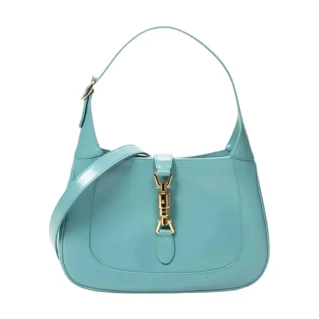 Gucci Gucci Jackie 1961 Small Light Blue Calfskin Leather Shoulder Bag by The Solist