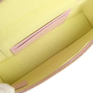 Chanel Chanel Top Handle Long Vanity Case with Chain Light Pink Shiny Caviar Brushed Gold Hardware | Thumbnail 8 Chanel Chanel Top Handle Long Vanity Case with Chain Light Pink Shiny Caviar Brushed Gold Hardware | Thumbnail 8