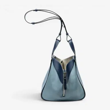 Loewe Loewe Hammock Small Blue Calfskin Leather Shoulder Bag by The Solist | Thumbnail 4 Loewe Loewe Hammock Small Blue Calfskin Leather Shoulder Bag by The Solist | Thumbnail 4