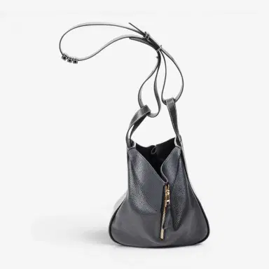 Loewe Loewe Hammock Small Navy Grained Calfskin Leather Shoulder Bag by The Solist | Thumbnail 2 Loewe Loewe Hammock Small Navy Grained Calfskin Leather Shoulder Bag by The Solist | Thumbnail 2