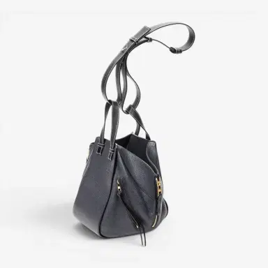 Loewe Loewe Hammock Small Navy Grained Calfskin Leather Shoulder Bag by The Solist | Thumbnail 3 Loewe Loewe Hammock Small Navy Grained Calfskin Leather Shoulder Bag by The Solist | Thumbnail 3