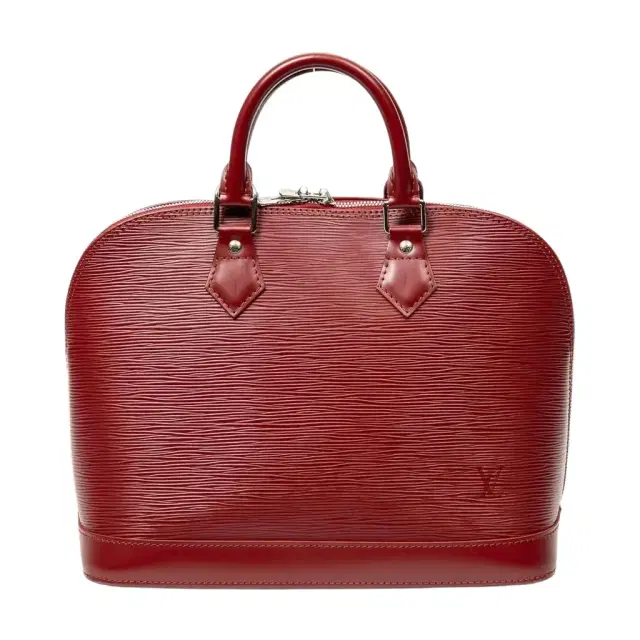 Louis Vuitton Louis Vuitton Alma Rouge Calf Leather Satchel Handbag by The Solist