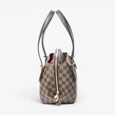 Louis Vuitton Louis Vuitton Belem Brown Damier Ebene Coated Canvas Shoulder Bag by The Solist | Thumbnail 4