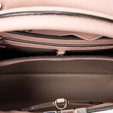 Louis Vuitton Louis Vuitton Capucines Rose Ballerine Leather Shoulder Bag by The Solist | Thumbnail 8