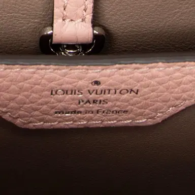 Louis Vuitton Louis Vuitton Capucines Rose Ballerine Leather Shoulder Bag by The Solist | Thumbnail 9
