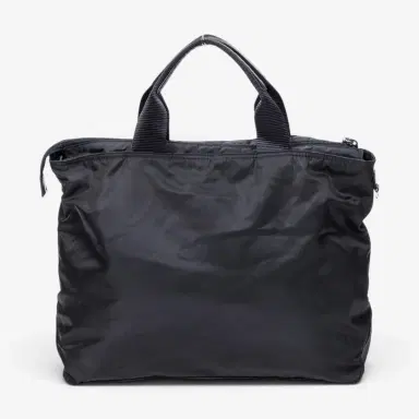 Prada Prada Convertible Square Zip Navy Nylon Canvas Tote Bag by The Solist | Thumbnail 5