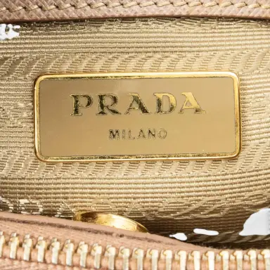 Prada Prada Open Tote Small Light Pink Saffiano Leather Tote Bag by The Solist | Thumbnail 7