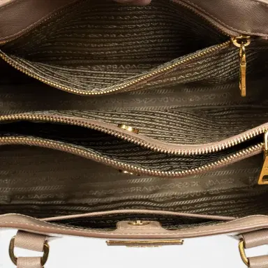 Prada Prada Open Tote Small Light Pink Saffiano Leather Tote Bag by The Solist | Thumbnail 8
