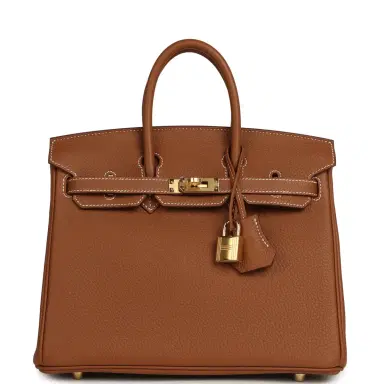 HERMÈS Hermes Birkin 25 Gold Togo Gold Hardware | Thumbnail 1 HERMÈS Hermes Birkin 25 Gold Togo Gold Hardware | Thumbnail 1