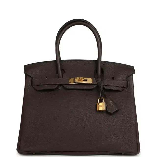 Hermes Birkin 30 Chocolate Togo Gold Hardware Hermes Birkin 30 Chocolate Togo Gold Hardware