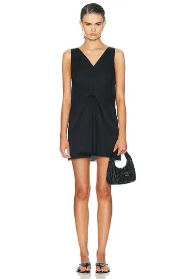 LESET Yoko Lace V Neck Mini Dress | Thumbnail 1 LESET Yoko Lace V Neck Mini Dress | Thumbnail 1
