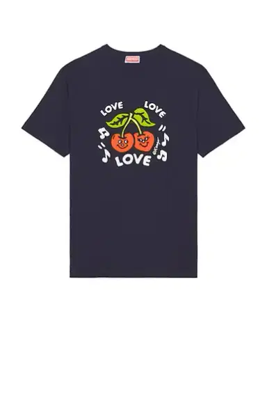 Kenzo Loves Classic T-Shirt | Thumbnail 4 Kenzo Loves Classic T-Shirt | Thumbnail 4