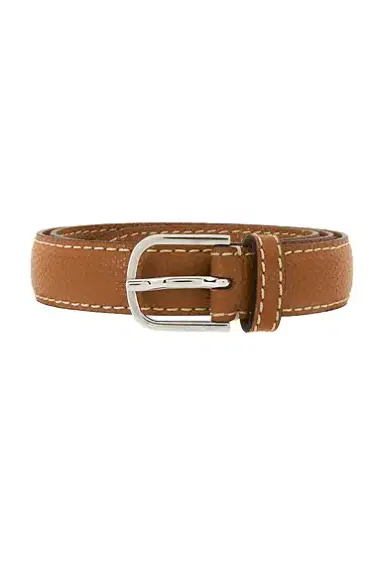 TOTEME Slim Grained Leather Trouser Belt | Thumbnail 3 TOTEME Slim Grained Leather Trouser Belt | Thumbnail 3