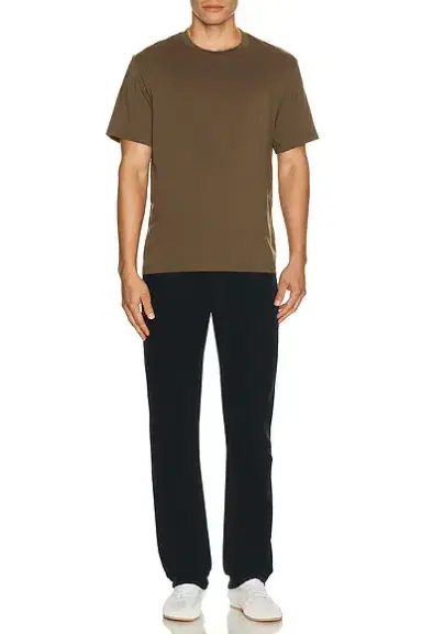 FRAME Short Sleeve Light Cotton Tee | Thumbnail 3