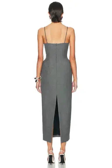 Magda Butrym Bustier Midi Dress | Thumbnail 3 Magda Butrym Bustier Midi Dress | Thumbnail 3