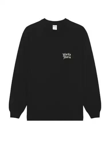 Wacko Maria Washed Heavy Weight Crew Neck Long Sleeve T-Shirt Type 4 | Thumbnail 4