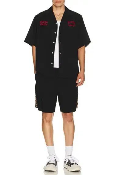 Wacko Maria Death Row Records 50's Short Sleeve Shirt | Thumbnail 3