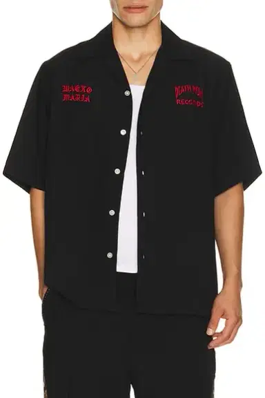 Wacko Maria Death Row Records 50's Short Sleeve Shirt | Thumbnail 1