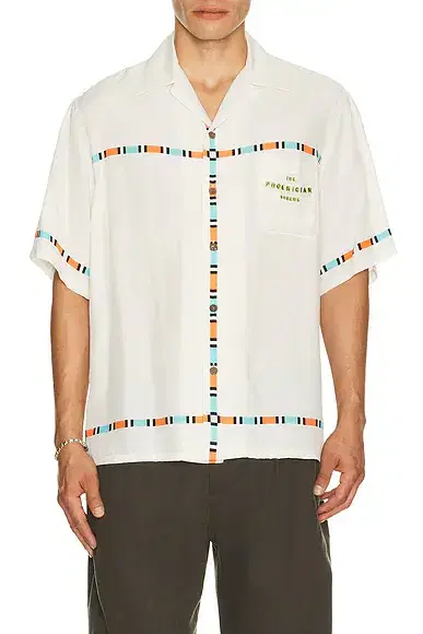 WACKO MARIA The Phoenician Scheme Short Sleeve Hawaiian Shirt Type 1