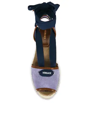 Versace Wedge Sandal | Thumbnail 4 Versace Wedge Sandal | Thumbnail 4