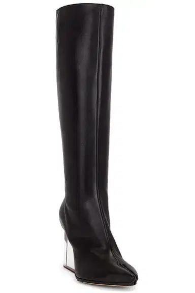 Maison Margiela Tabi Claw Plexi Knee High Boot | Thumbnail 1 Maison Margiela Tabi Claw Plexi Knee High Boot | Thumbnail 1