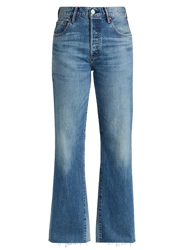 Moussy Vintage Women's Asheville Flared Jeans - Blue