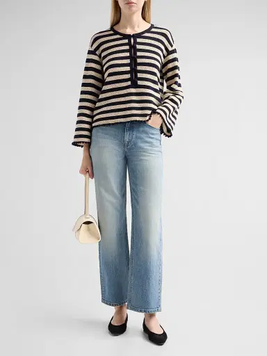 Moussy Vintage Women's Idabel ID Mid-Rise Straight-Fit Jeans | Thumbnail 2