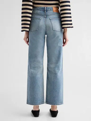 Moussy Vintage Women's Idabel ID Mid-Rise Straight-Fit Jeans | Thumbnail 3