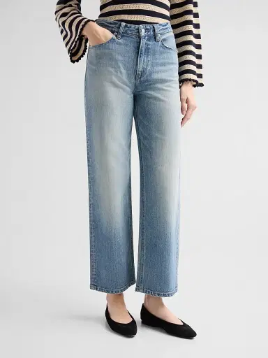 Moussy Vintage Women's Idabel ID Mid-Rise Straight-Fit Jeans | Thumbnail 4