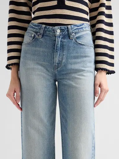 Moussy Vintage Women's Idabel ID Mid-Rise Straight-Fit Jeans | Thumbnail 5