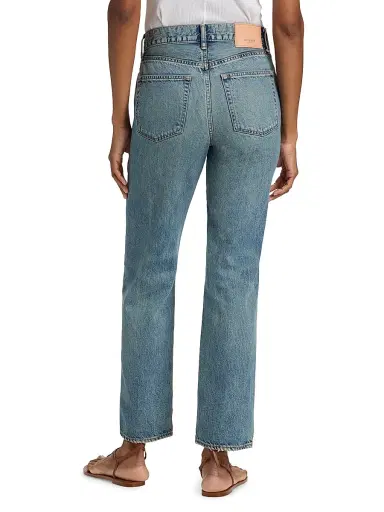 Moussy Vintage Women's Lafayette Straight-Leg Jeans - Light Blue - Size 30 | Thumbnail 5