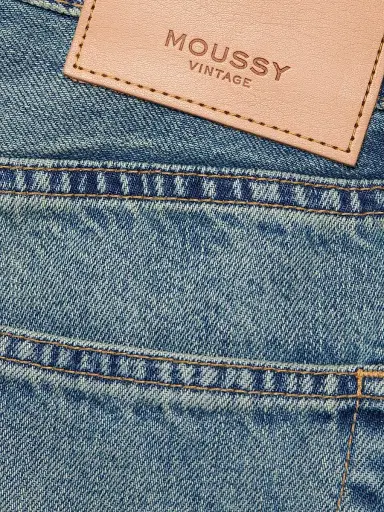 Moussy Vintage Women's Lafayette Straight-Leg Jeans - Light Blue - Size 30 | Thumbnail 7