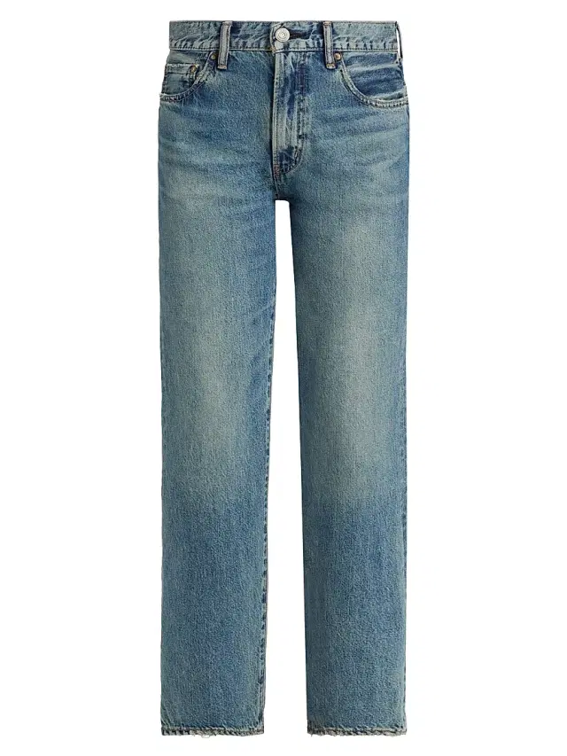 Moussy Vintage Women's Lafayette Straight-Leg Jeans - Light Blue