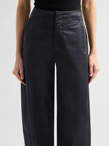 Vince Women's High Waist Cotton Trousers | Thumbnail 5 Vince Women's High Waist Cotton Trousers | Thumbnail 5