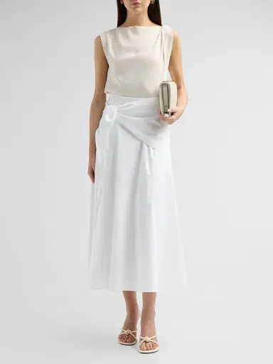 Vince Women's Scarf Tie Skirt | Thumbnail 2