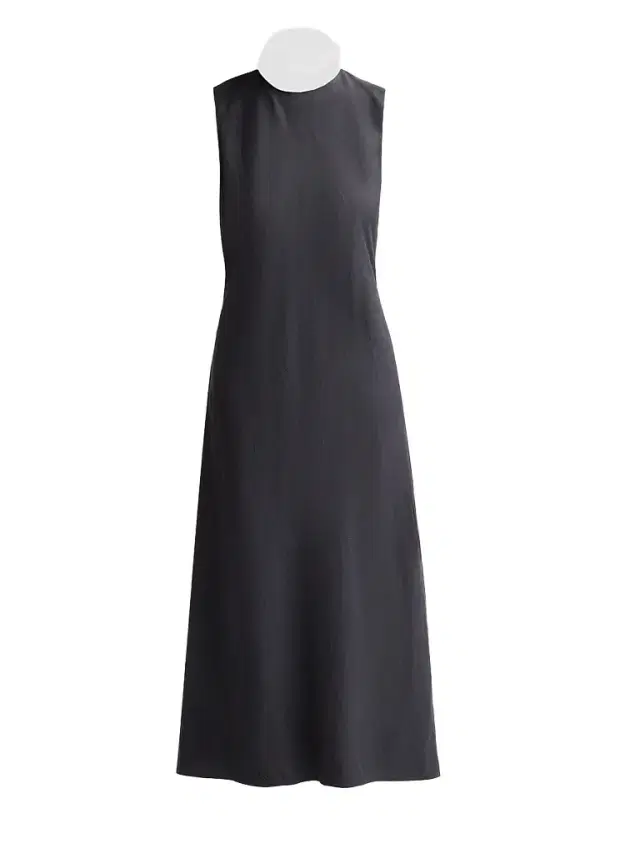 Vince Women's Bias-Cut Linen-Blend Midi Dress - Ink