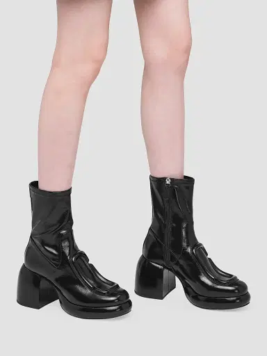 Marc Jacobs Women's The Pop J Marc Ankle Boots | Thumbnail 2 Marc Jacobs Women's The Pop J Marc Ankle Boots | Thumbnail 2