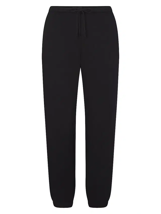 SKIMS Women's Cotton Fleece Classic Jogger - Onyx