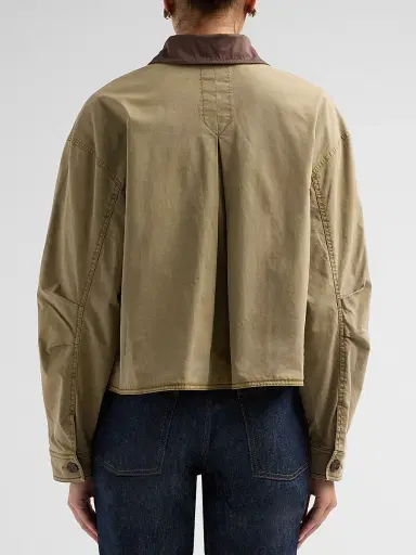 Ramy Brook Women's Izzy Contrast-Trim Jacket | Thumbnail 3