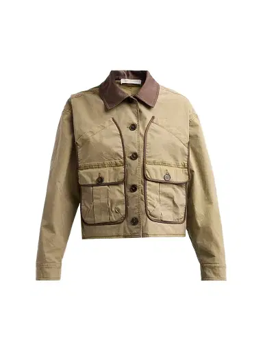 Ramy Brook Women's Izzy Contrast-Trim Jacket | Thumbnail 1