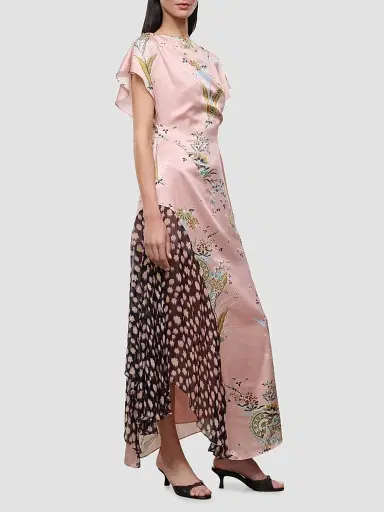 Staud Women's Fawn Silk Maxi Dress | Thumbnail 2 Staud Women's Fawn Silk Maxi Dress | Thumbnail 2