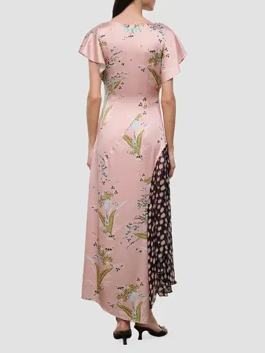 Staud Women's Fawn Silk Maxi Dress | Thumbnail 4 Staud Women's Fawn Silk Maxi Dress | Thumbnail 4