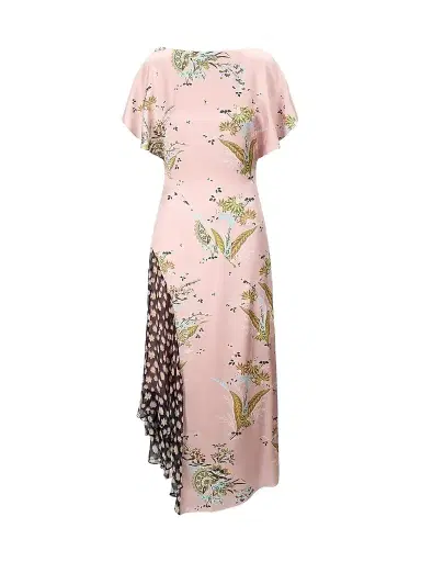 Staud Women's Fawn Silk Maxi Dress | Thumbnail 1 Staud Women's Fawn Silk Maxi Dress | Thumbnail 1