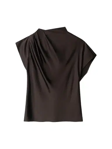 Staud Women's Davina Silk Draped Top | Thumbnail 1 Staud Women's Davina Silk Draped Top | Thumbnail 1