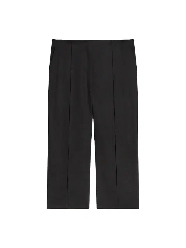 Theory Women's Linen-Blend Slit Capri Pants - Black