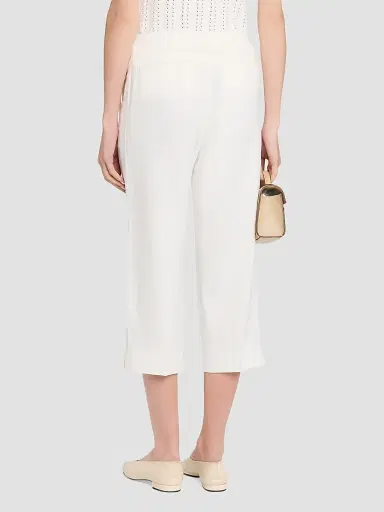Theory Women's Linen-Blend Slit Capri Pants - | Thumbnail 3 Theory Women's Linen-Blend Slit Capri Pants - | Thumbnail 3
